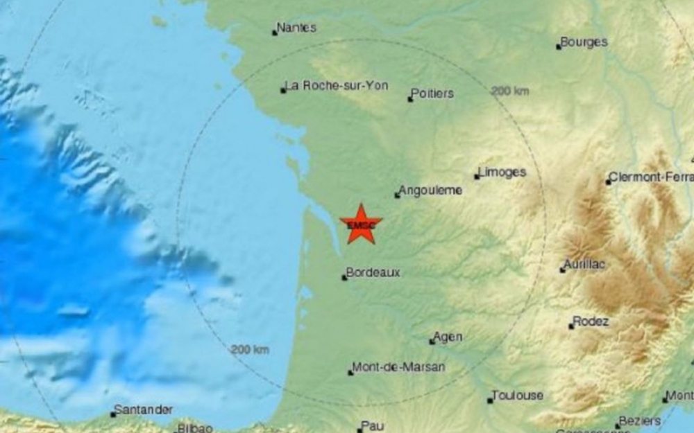 Tremblement De Terre En Charente Maritime Cette Nuit
